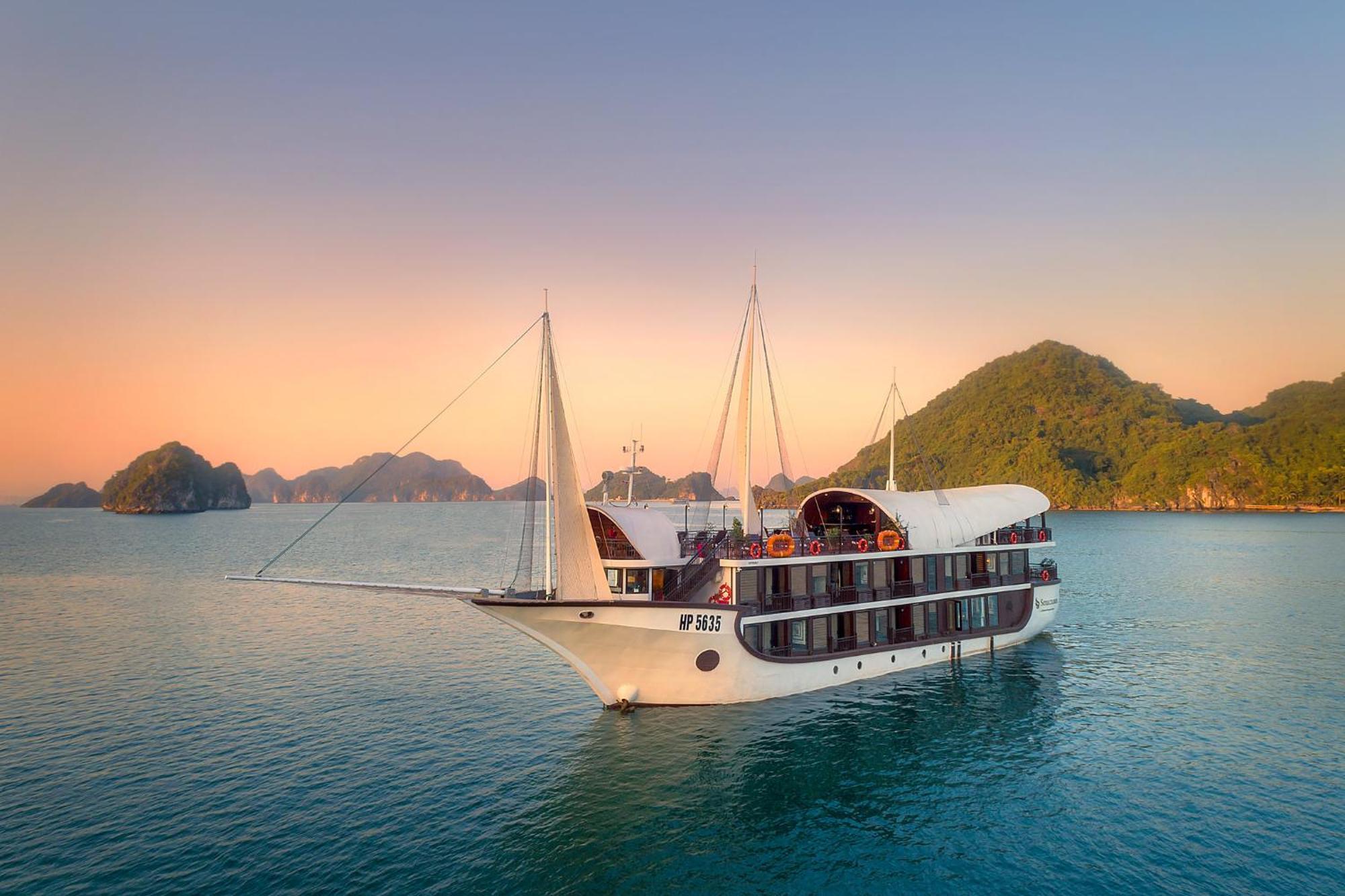 Hotel Sena Cruises - Wonder On Lan Ha Bay Ha Long Exteriér fotografie